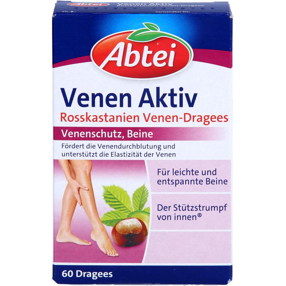 ABTEI Rosskastanie Venen-Dragees