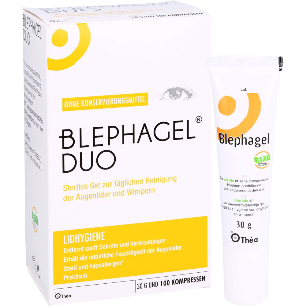 BLEPHAGEL Duo 30 g+Pads