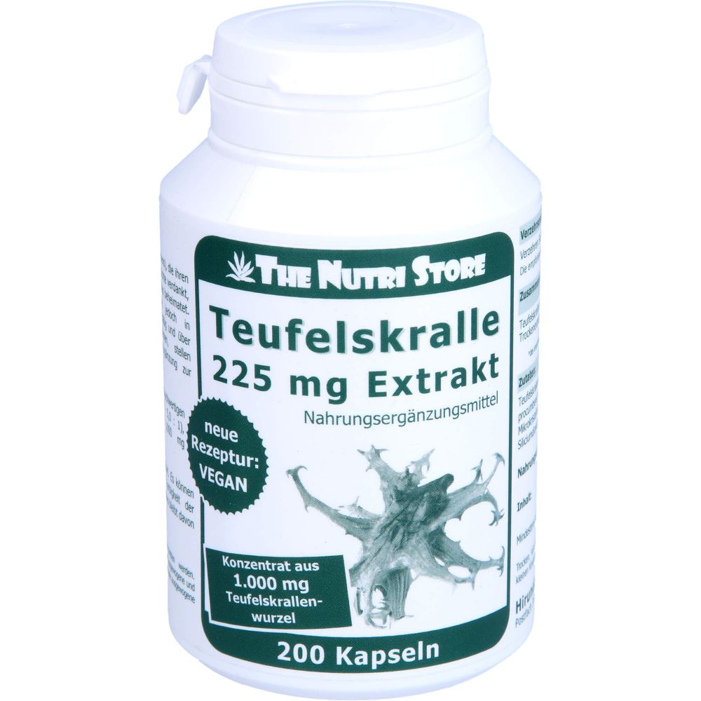 TEUFELSKRALLE 225 mg Extrakt Kapseln