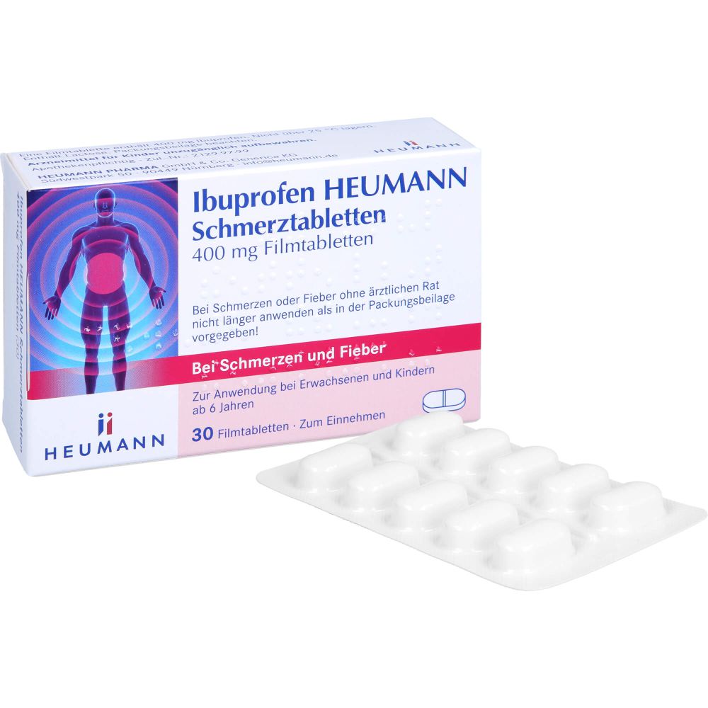 IBUPROFEN Heumann Schmerztabletten 400 mg