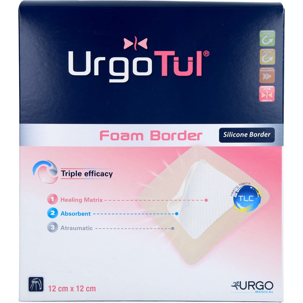 URGOTÜL Foam Border 12x12 cm Verband