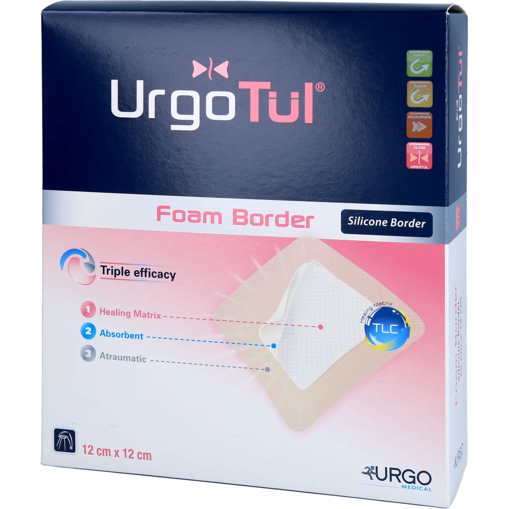 URGOTÜL Foam Border 12x12 cm Verband