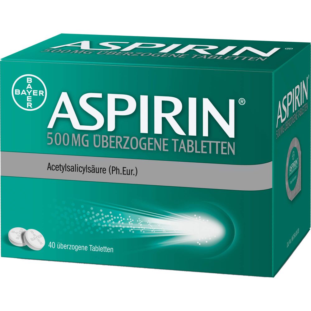 ASPIRIN 500 mg überzogene Tabletten