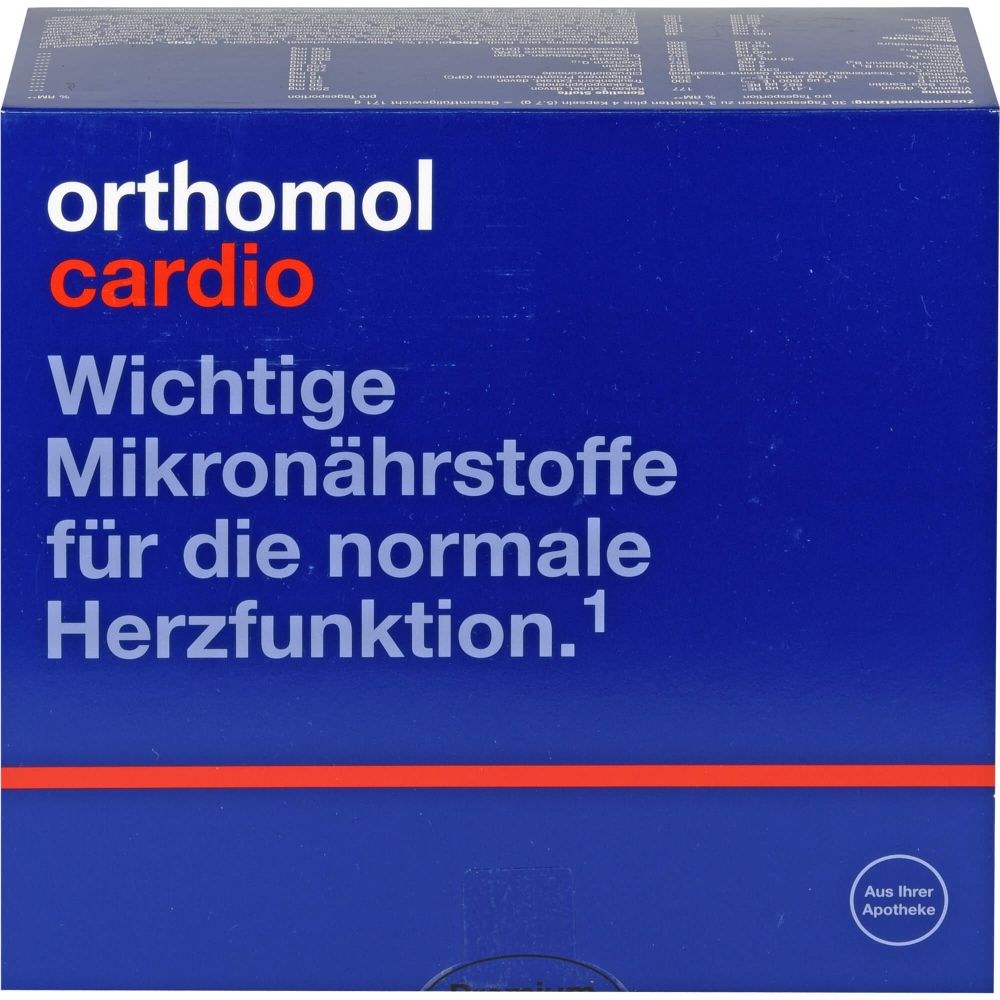 ORTHOMOL Cardio Tabletten/Kapseln Kombipackung