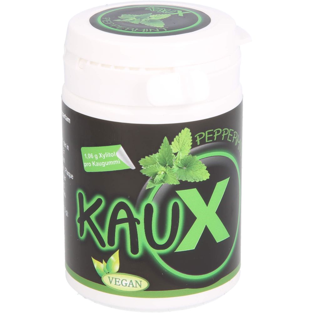 KAUX Zahnpflegekaugummi Peppermint mit Xylitol