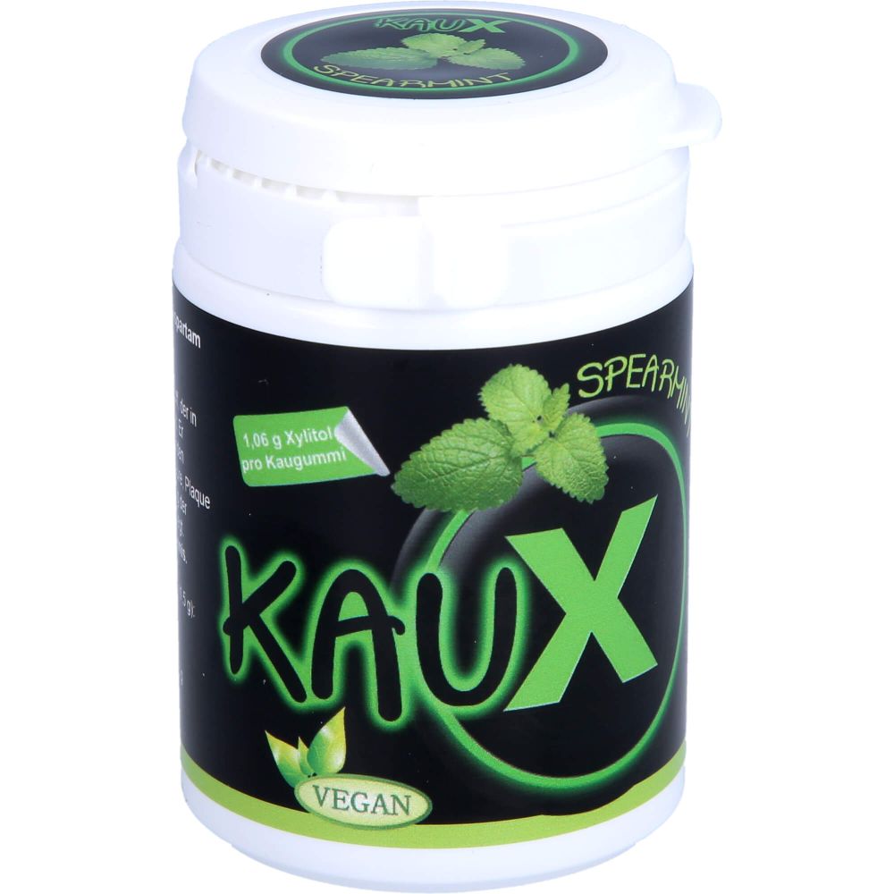 KAUX Zahnpflegekaugummi Spearmint mit Xylitol