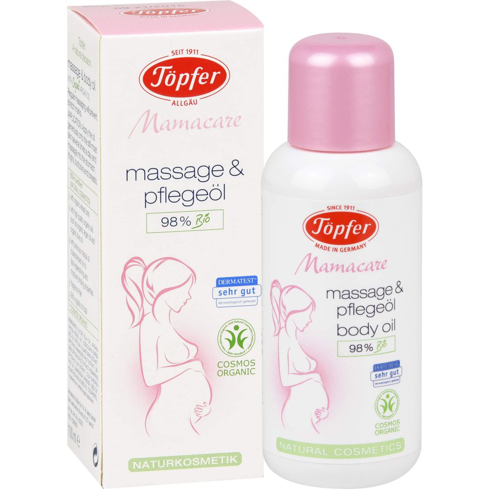 TÖPFER Mamacare Massage &amp; Pflegeöl
