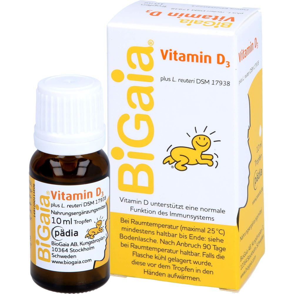 BIGAIA plus Vitamin D3 Tropfen