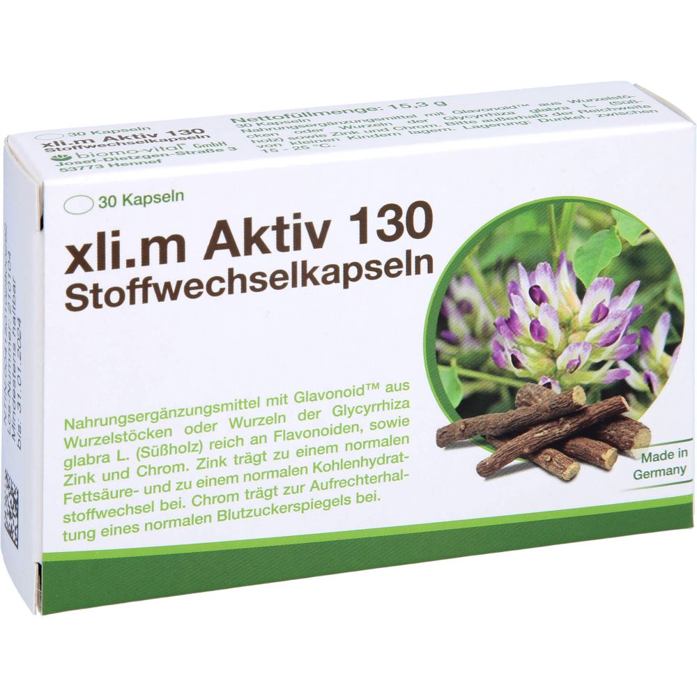 XLIM Aktiv 130 Stoffwechselkapseln