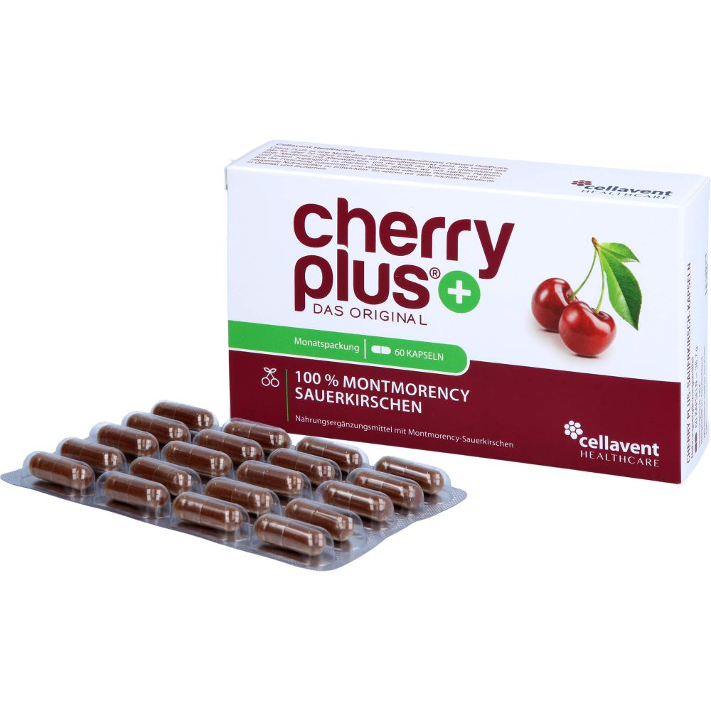CHERRY PLUS® - Capsules de cerises acides Montmorency 60 pc(s