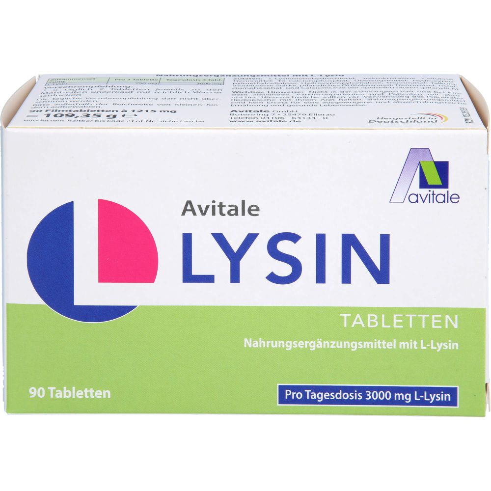 L-LYSIN 750 mg Tabletten