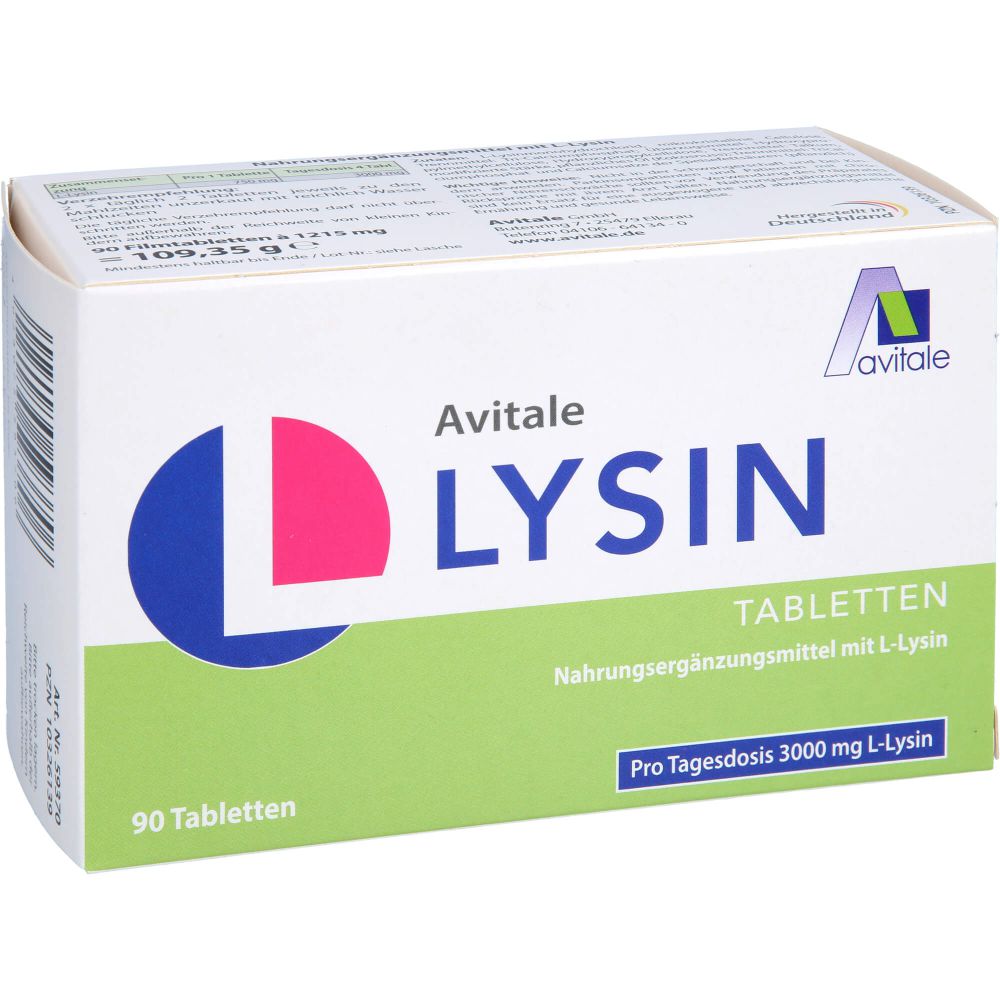 L-LYSIN 750 mg Tabletten