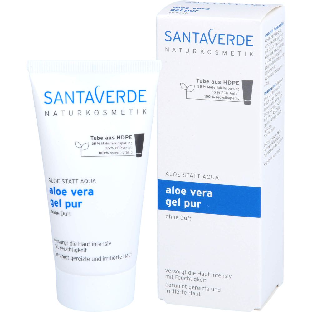 SANTAVERDE ALOE VERA GEL pur ohne Duft