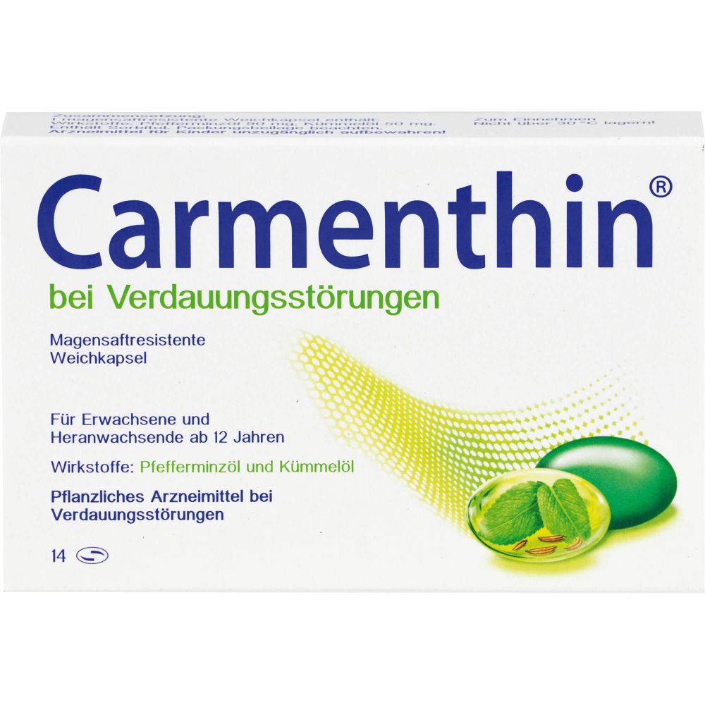 CARMENTHIN bei Verdauungsstörungen msr.Weichkaps.