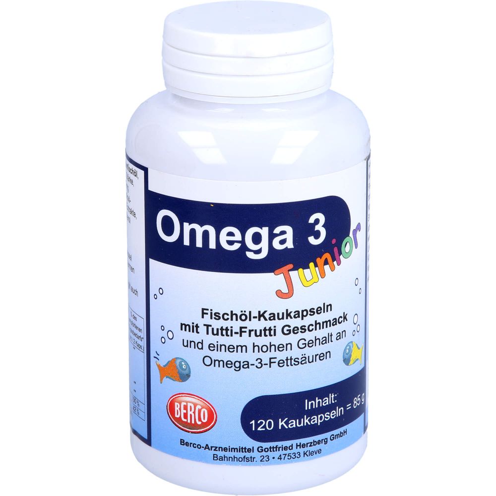 OMEGA-3 JUNIOR Berco Kaukapseln