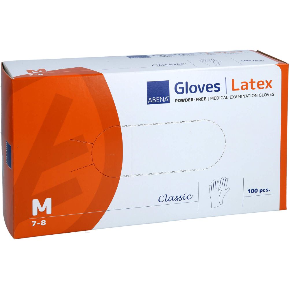 LATEX-HANDSCHUHE Classic unster.puderfrei M natur