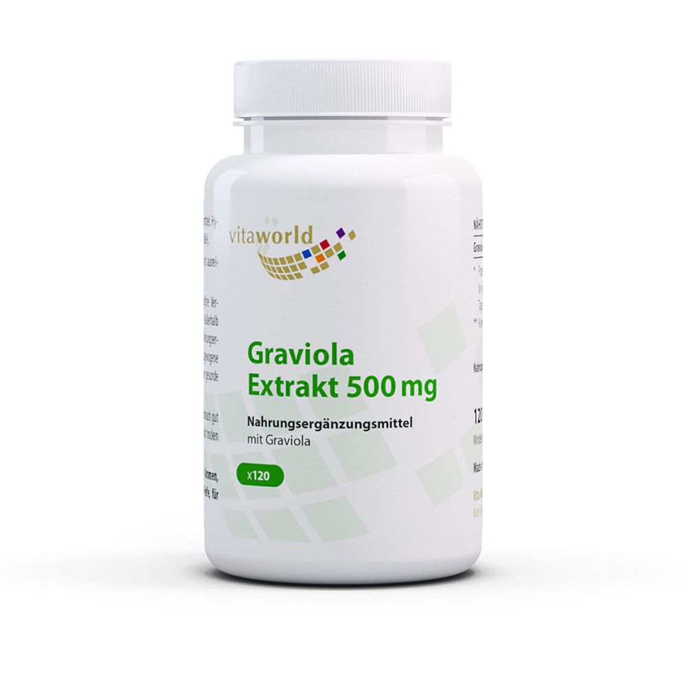 GRAVIOLA EXTRAKT 500 mg Kapseln