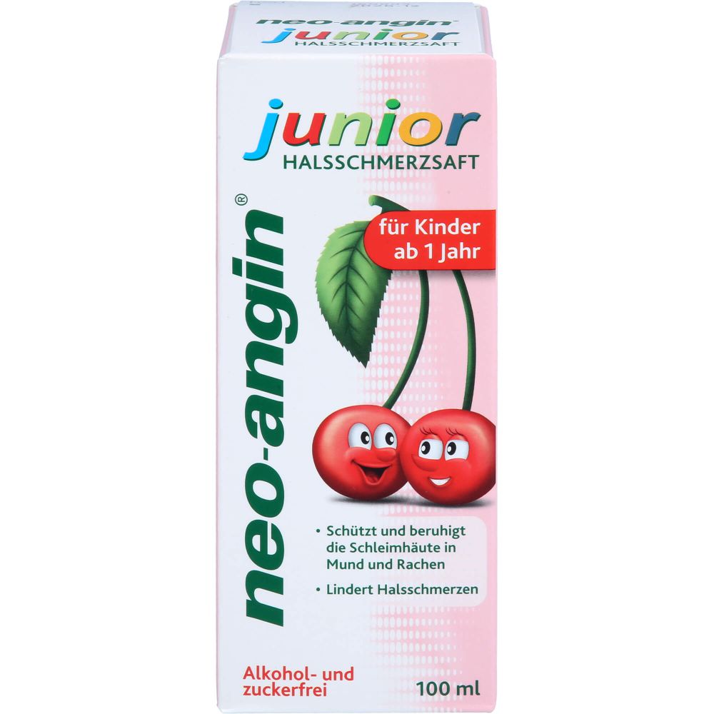 NEO-ANGIN junior Halsschmerzsaft