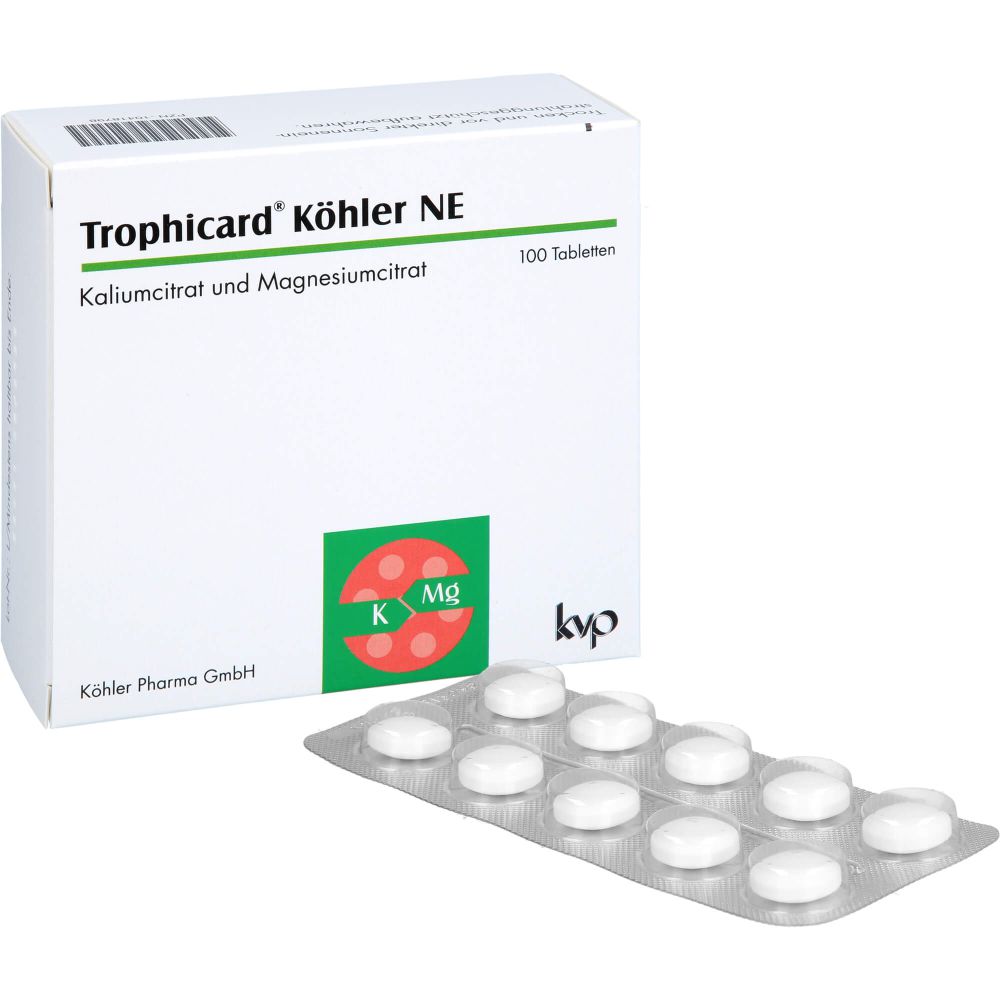 Trophicard Köhler Ne Tabletten 100 St