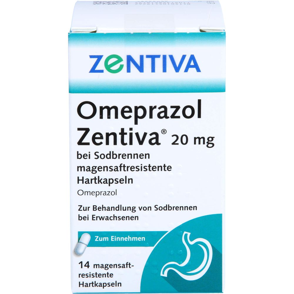 Omeprazol Zentiva 20 Mg Bei Sodbrennen 14 St Sodbrennen Magen Darm Verdauung Arzneimittel Hildegard Apotheke
