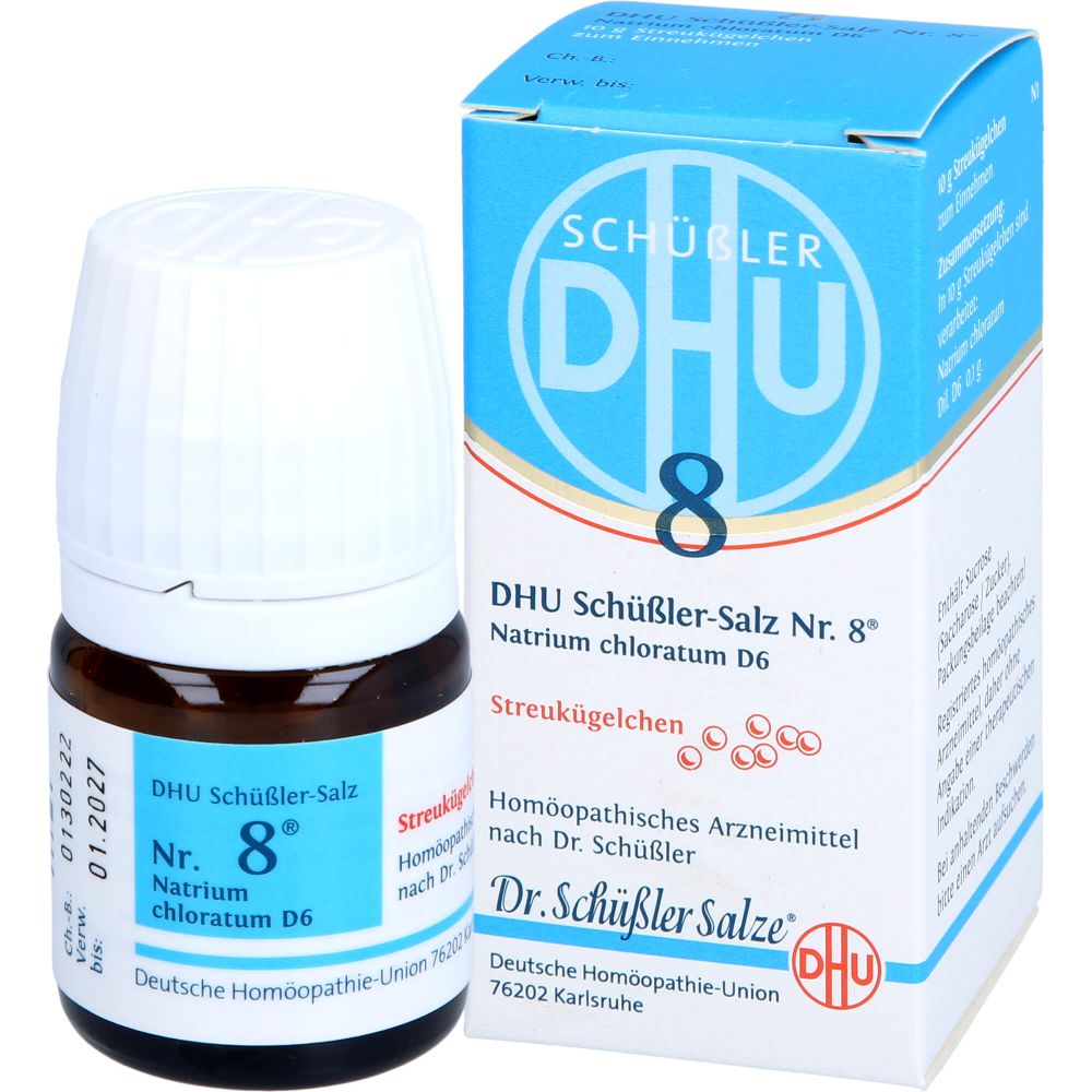 Biochemie Dhu 8 Natrium chloratum D 6 Globuli 10 g