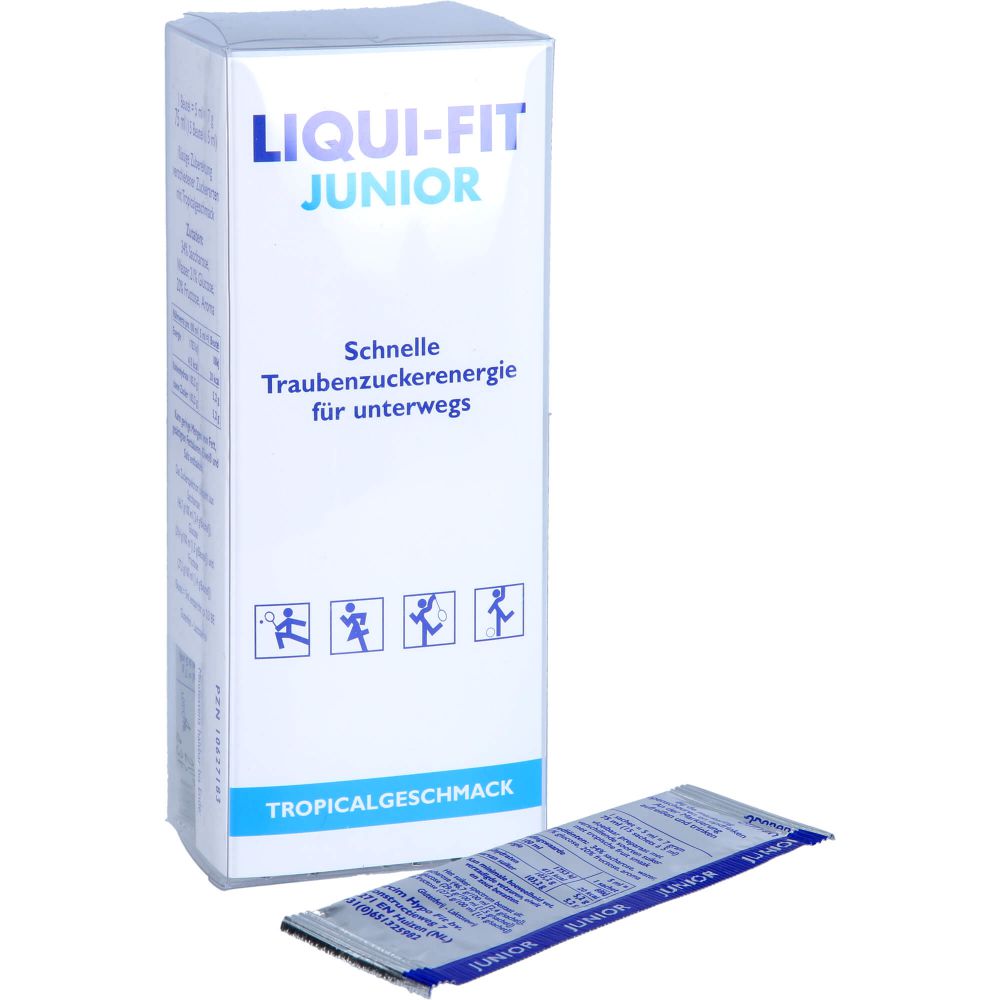 LIQUI FIT Junior flüssige Zuckerlösung Tropi Beut.