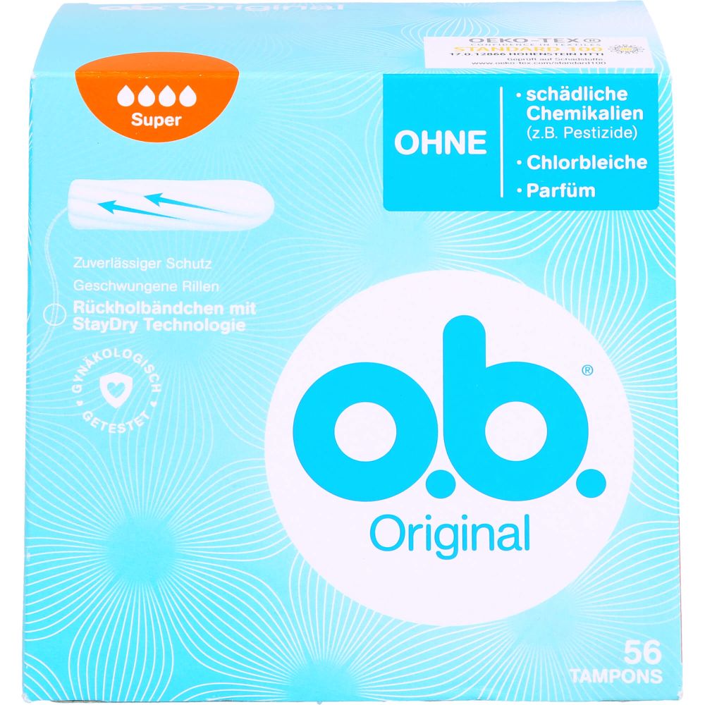 O.B. Tampons Original super