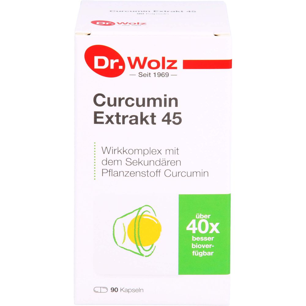 CURCUMIN EXTRAKT 45 Dr.Wolz Kapseln