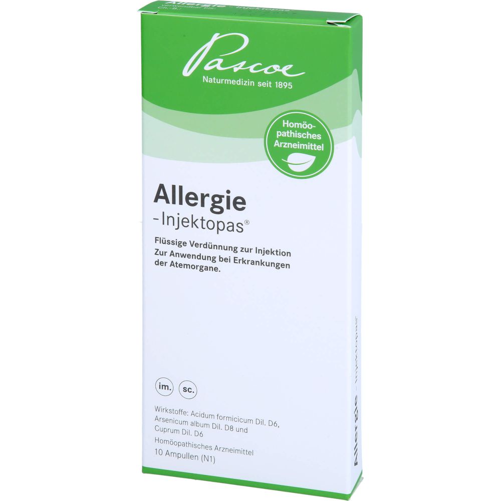 Allergie-Injektopas Injektionslösung Ampullen 20 ml