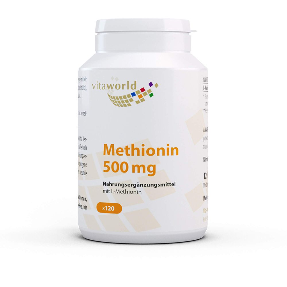 Methionin 500 mg Kapseln 120 St