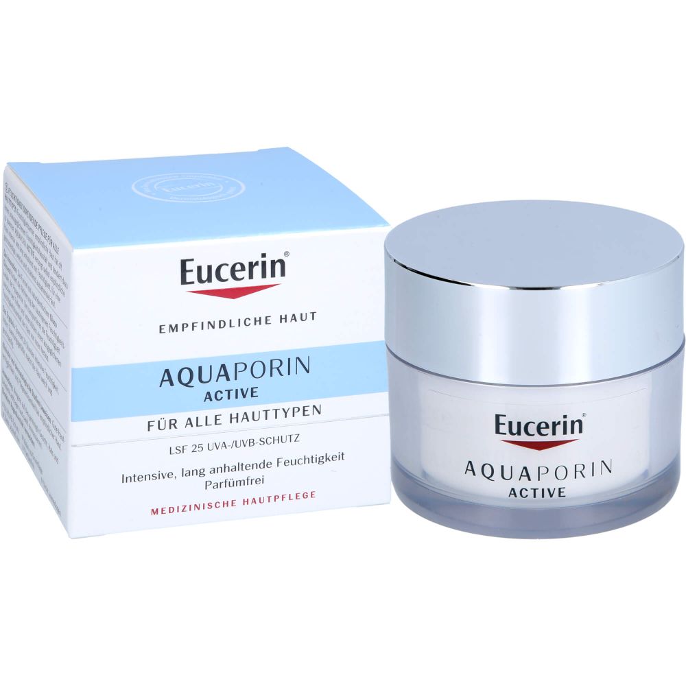 EUCERIN AQUAporin Active Creme LSF 25