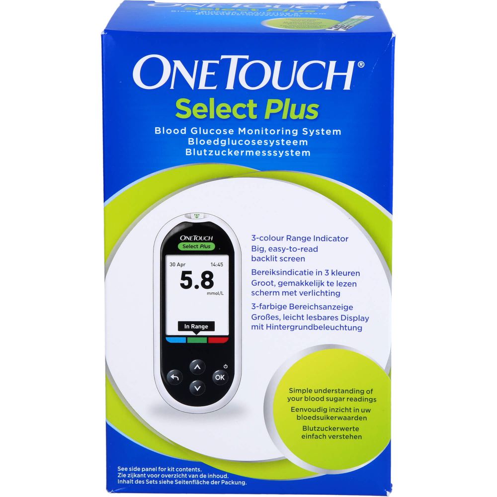 One Touch Select Plus Blutzuckermesssystem mmol/l 1 St