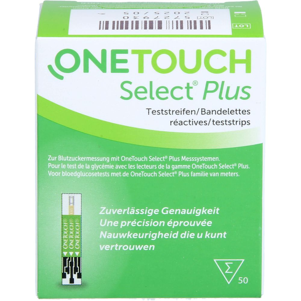 ONE TOUCH Select Plus Blutzucker Teststreifen