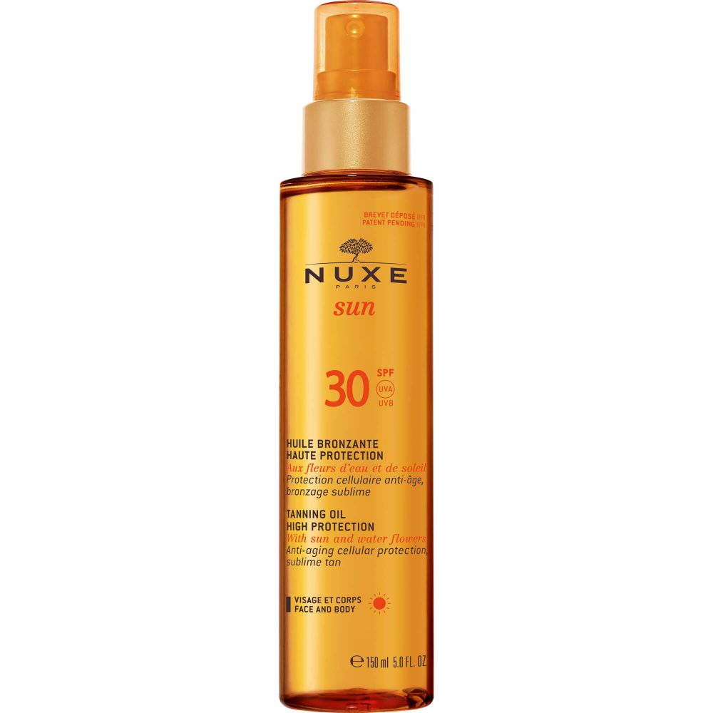 NUXE Sun Huile Bronzante Visage & Corps LSF 30