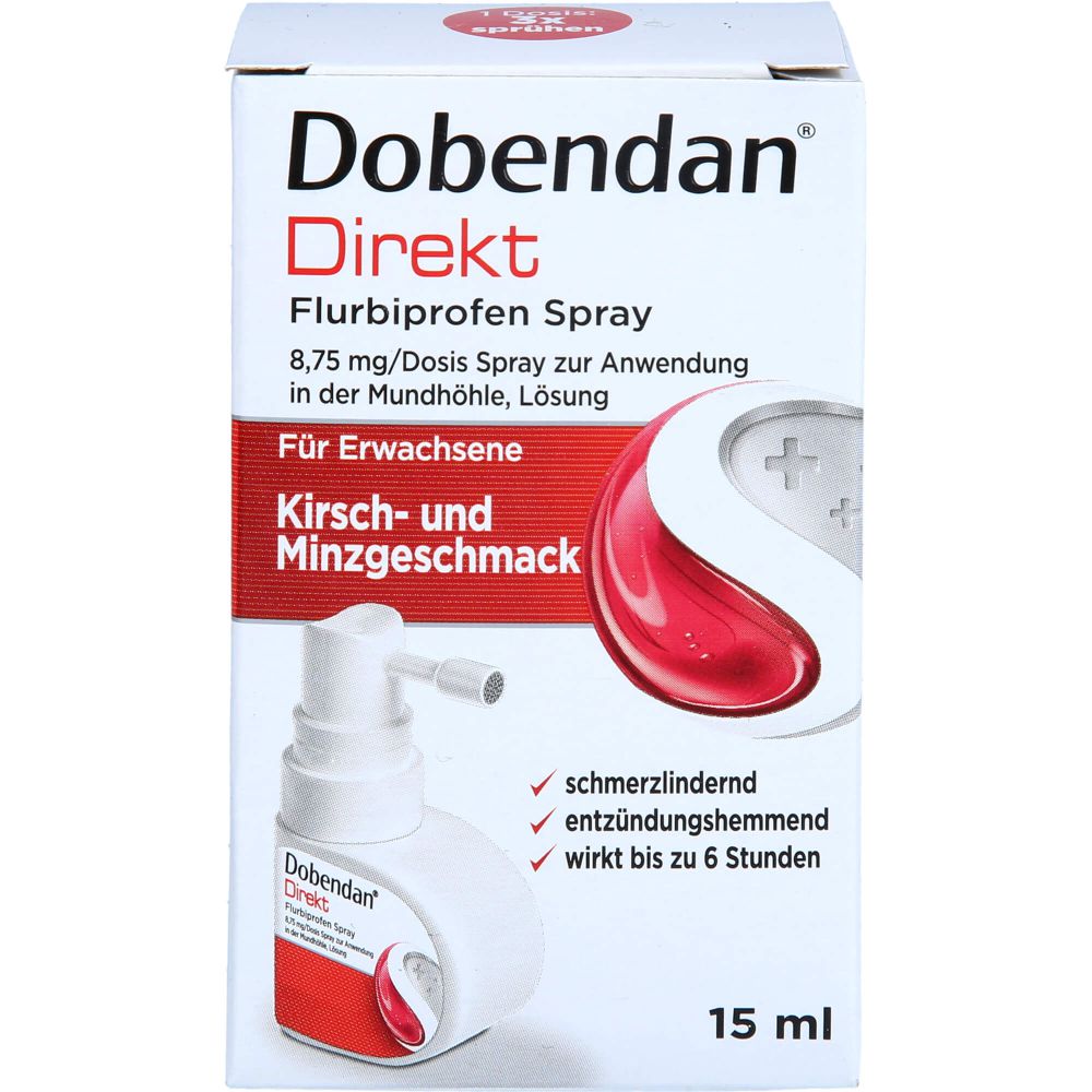 DOBENDAN Direkt Flurbiprofen Spray 8,75mg/Dos.Mund