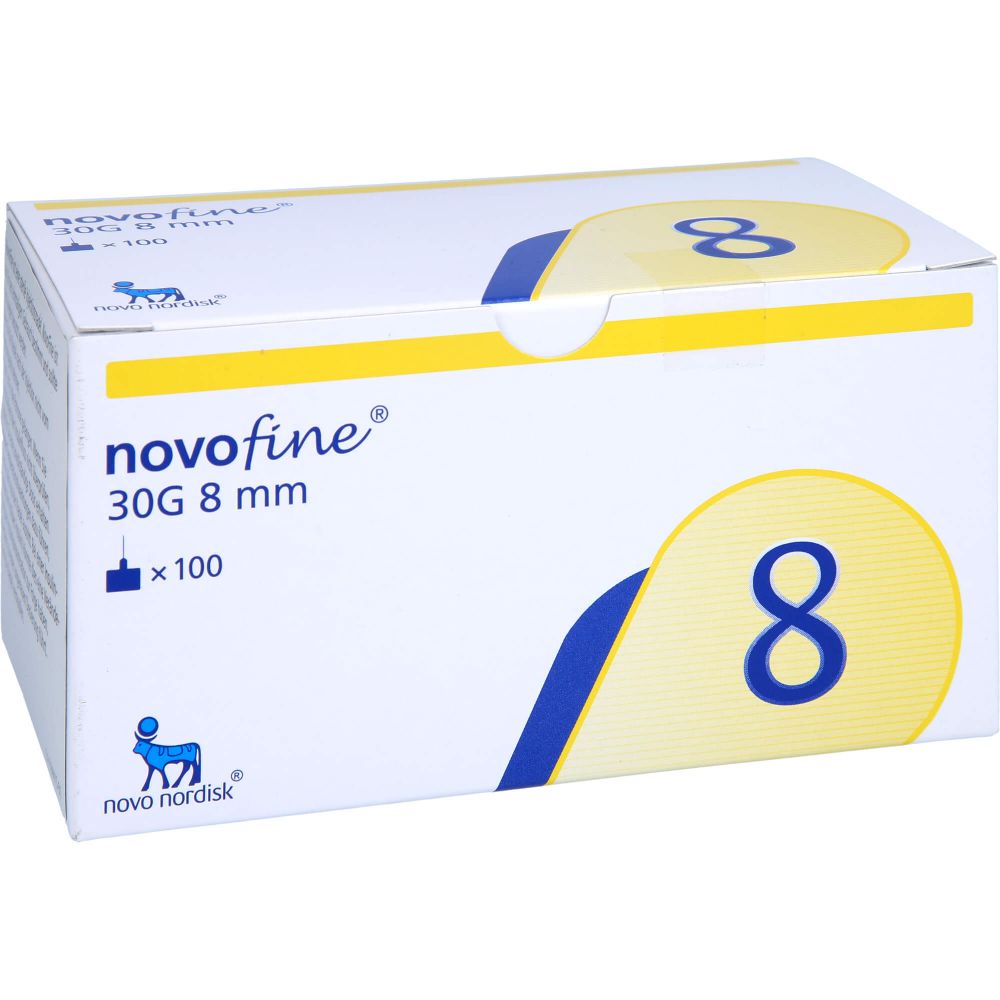 Novofine 8 Kanülen 0,30x8 mm 100 St