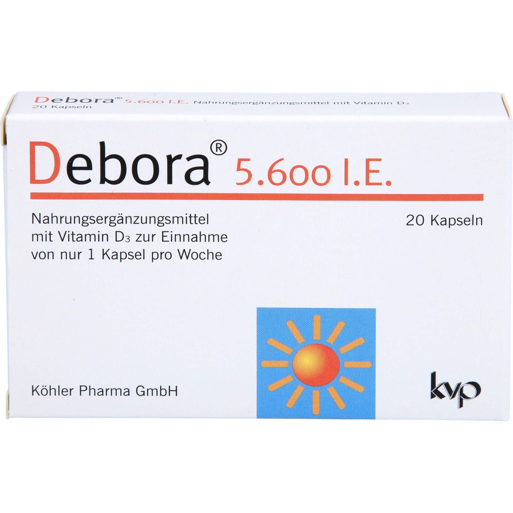 DEBORA 5.600 I.E. Kapseln