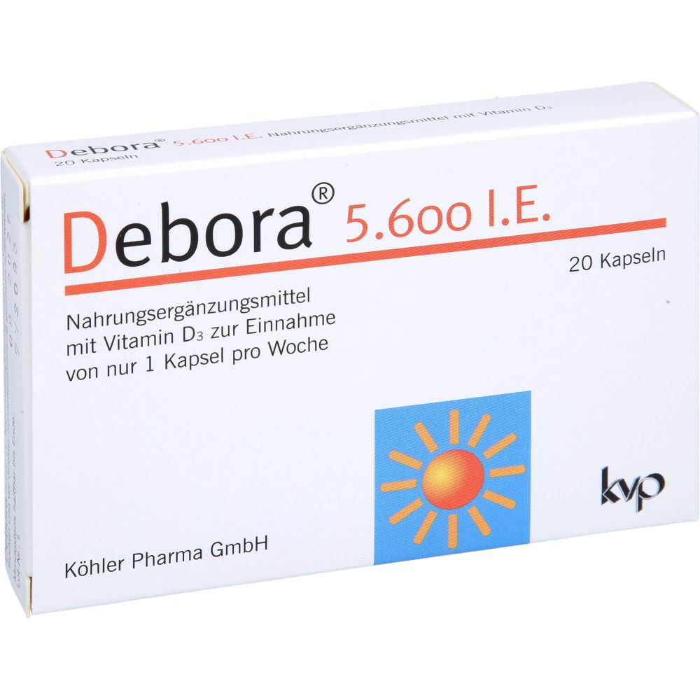 DEBORA 5.600 I.E. Kapseln