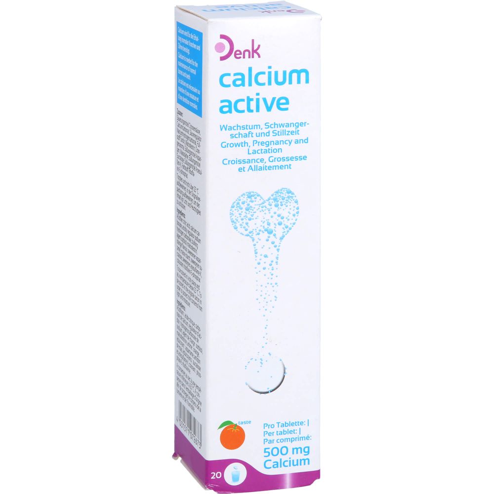 CALCIUM ACTIVE Denk 500 mg Brausetabletten