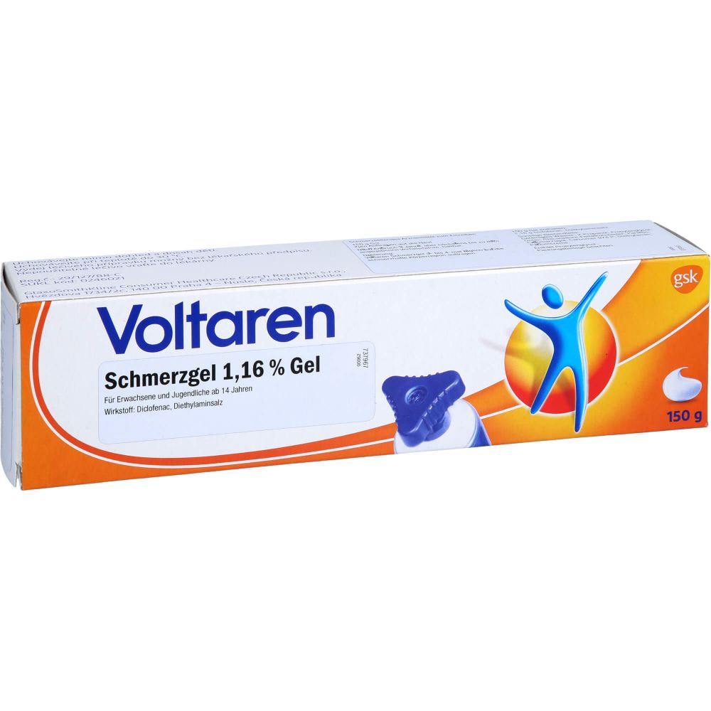 VOLTAREN Schmerzgel m.blauem Komfort-Drehverschl.