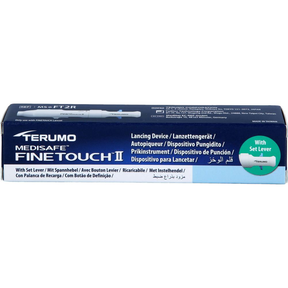 TERUMO Medisafe FineTouch 2 Lanzettengerät m.Hebel