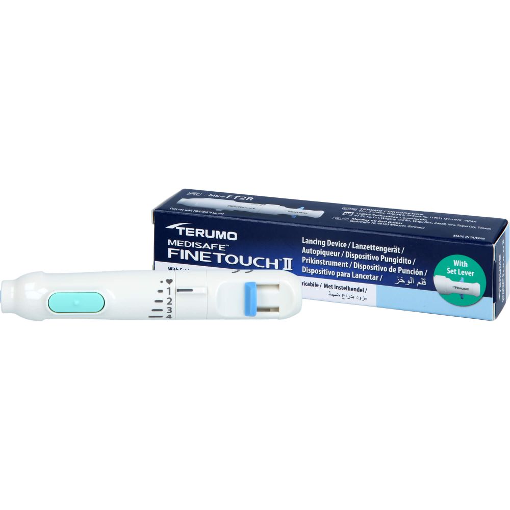 TERUMO Medisafe FineTouch 2 Lanzettengerät m.Hebel