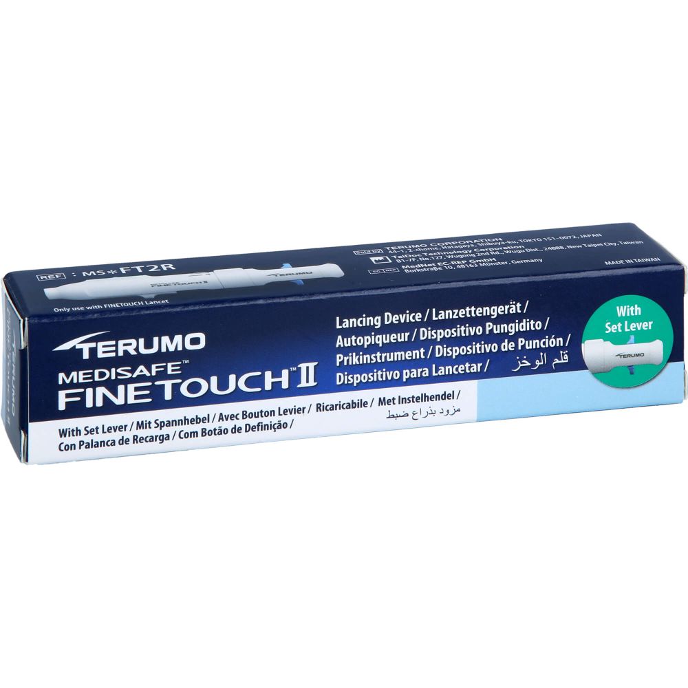 TERUMO Medisafe FineTouch 2 Lanzettengerät m.Hebel