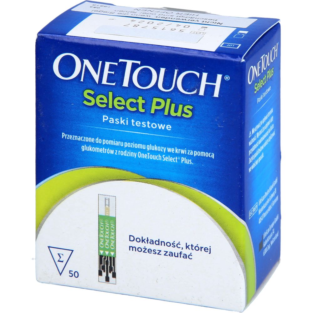 ONE TOUCH Select Plus Blutzucker Teststreifen