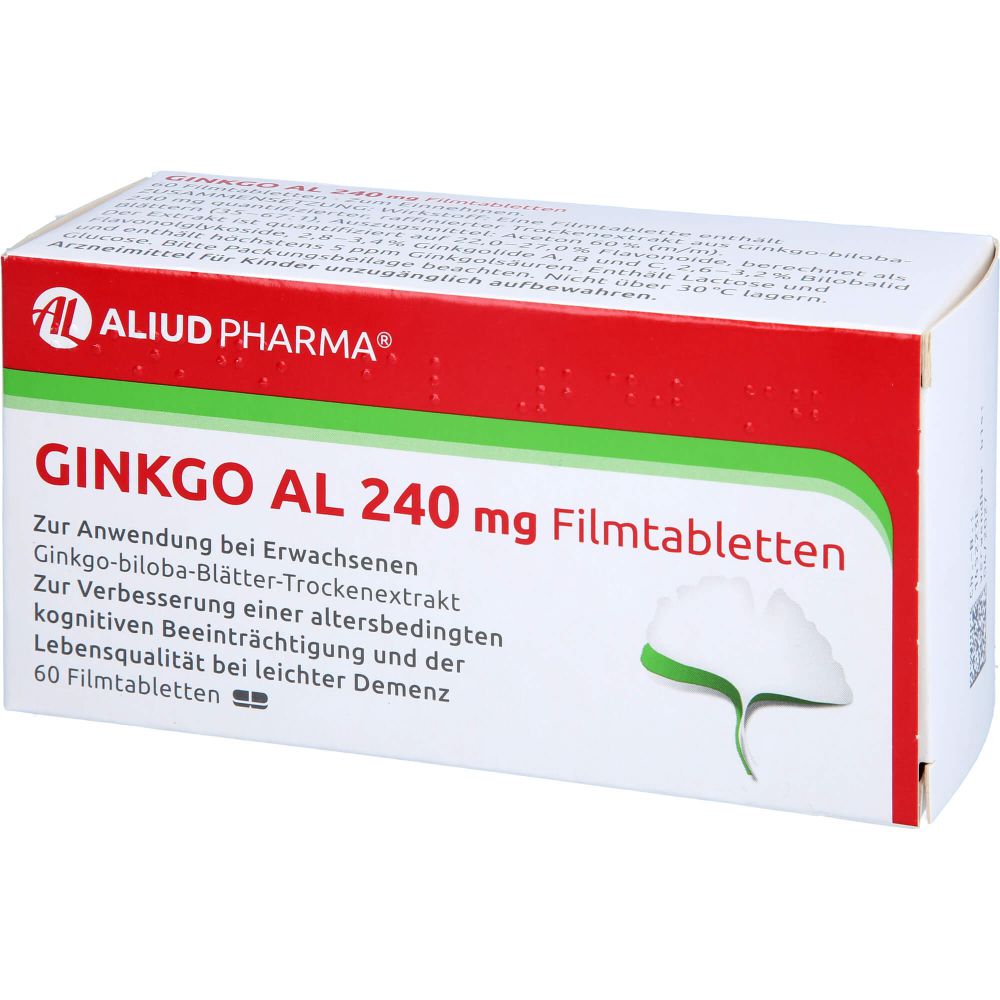 GINKGO AL 240 mg Filmtabletten