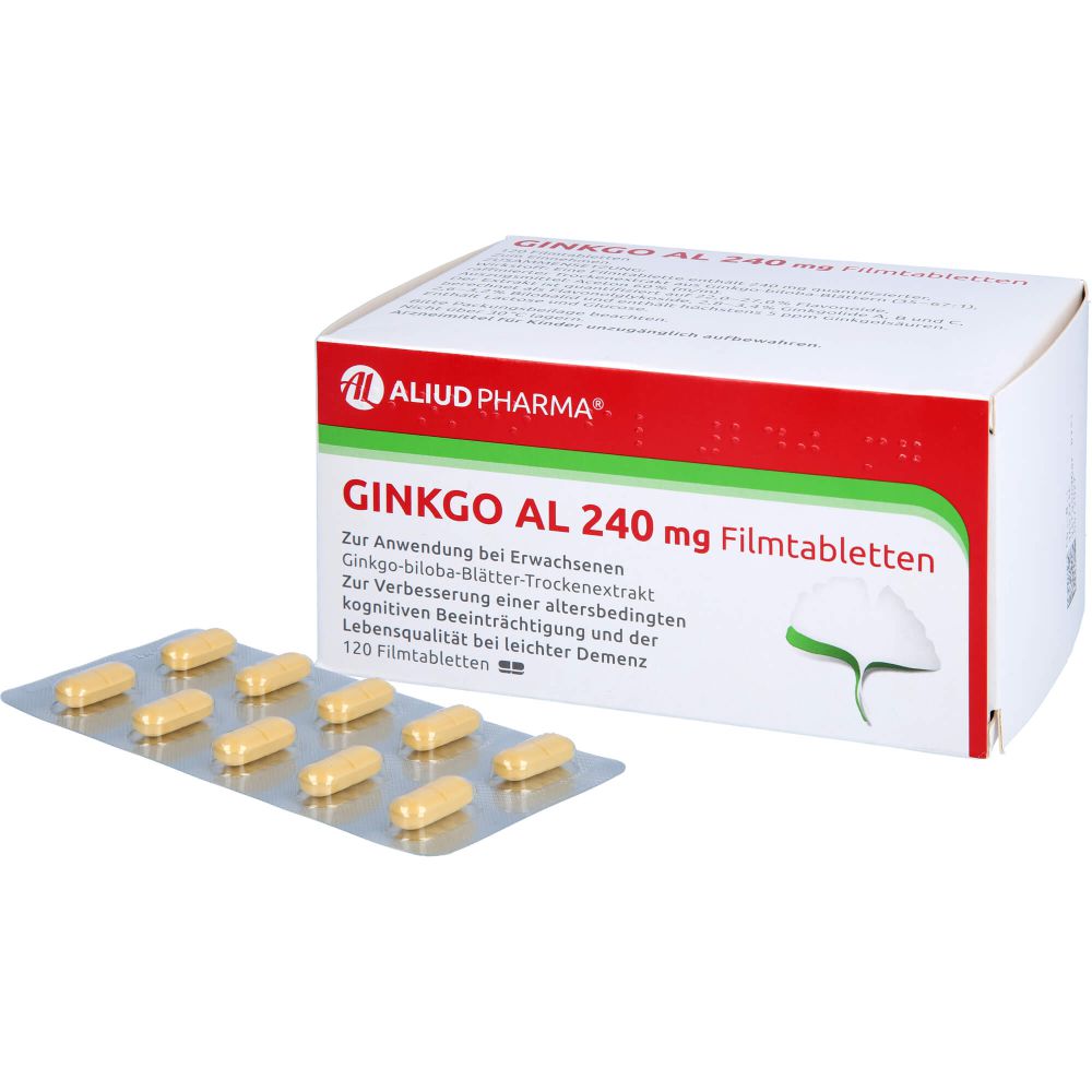 GINKGO AL 240 mg Filmtabletten