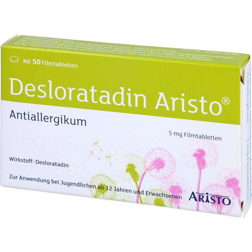 Desloratadin Aristo 5 mg Filmtabletten 50 St