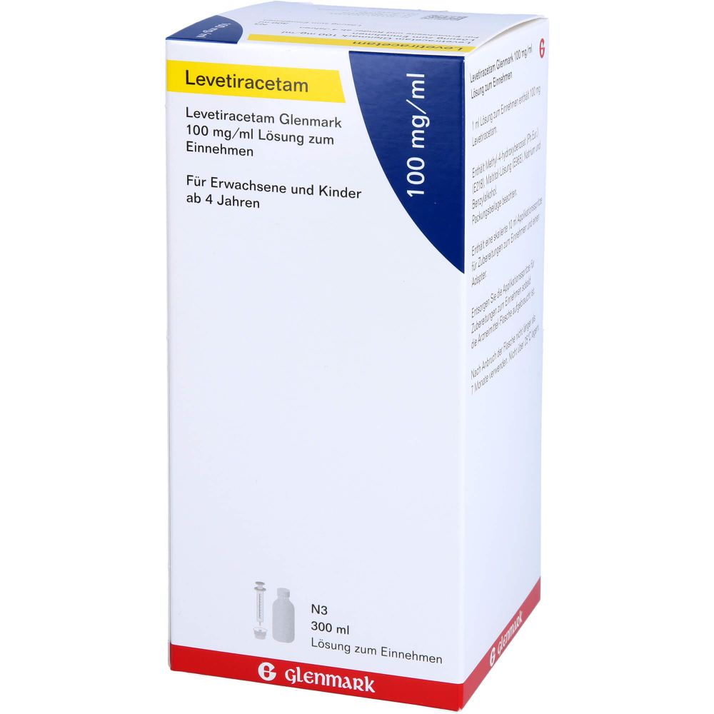 LEVETIRACETAM Glenmark 100 mg/ml LSE 10ml Dos.Spr.