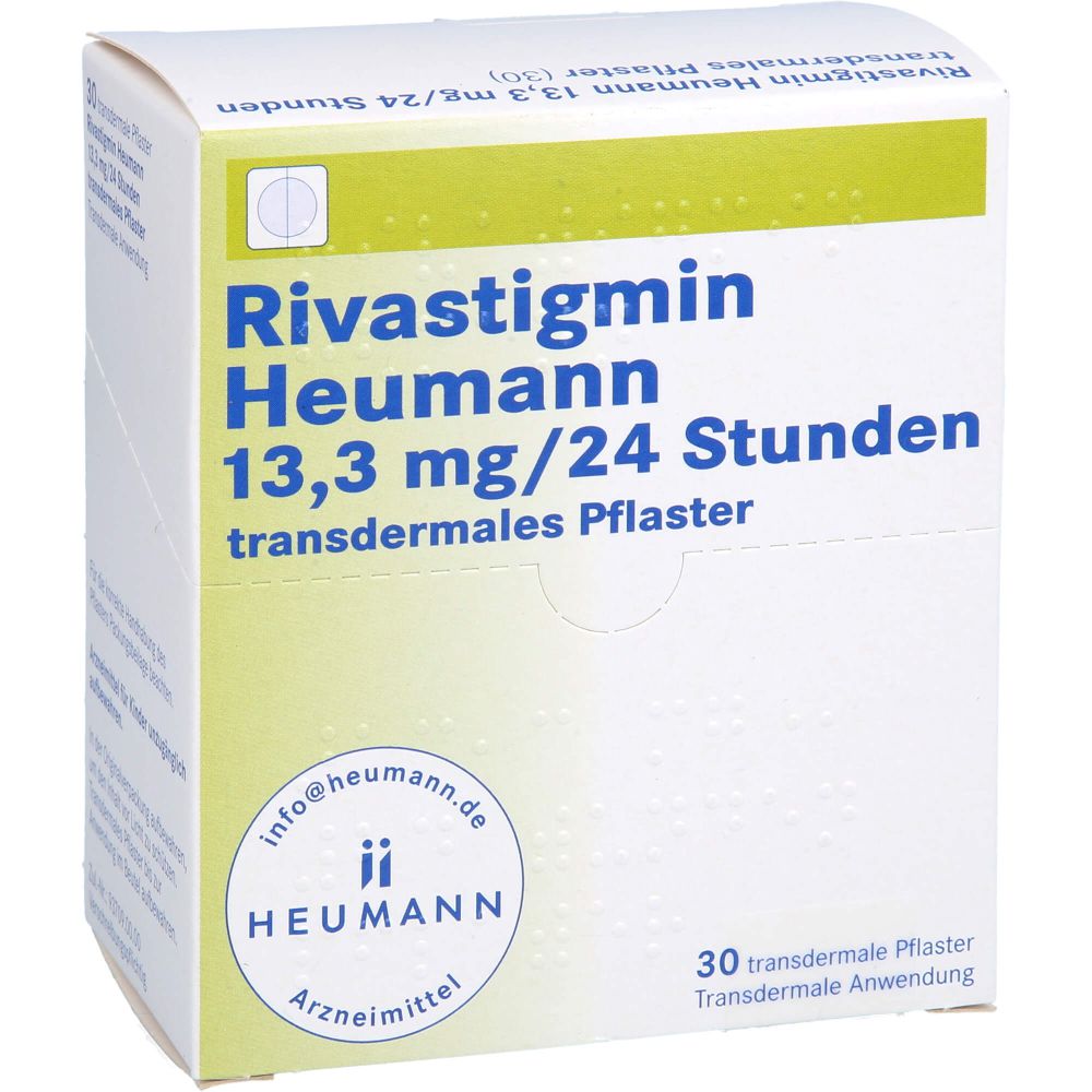 RIVASTIGMIN Heumann 13,3 mg/24 Std. transd.Pflast.
