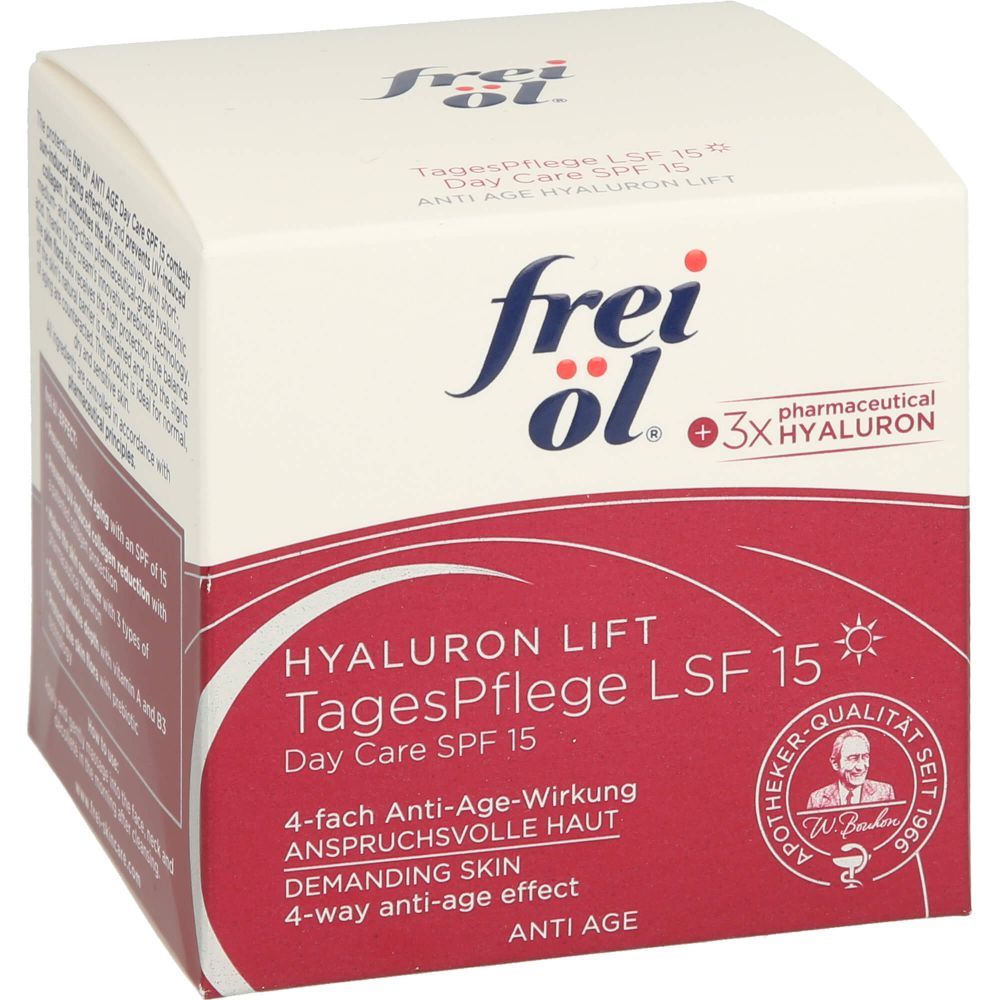 FREI ÖL Anti-Age Hyaluron Lift TagesPflege LSF 15